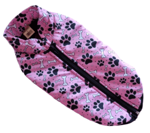 Téli kabát pink XS méret