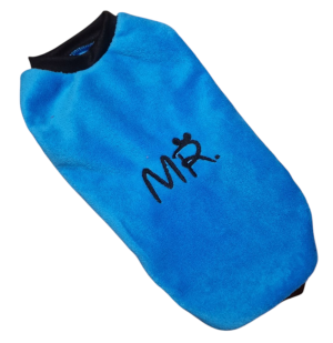 Pulcsi wellsoft, kék M méret