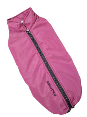 Téli kabát lila Tacskó fazon