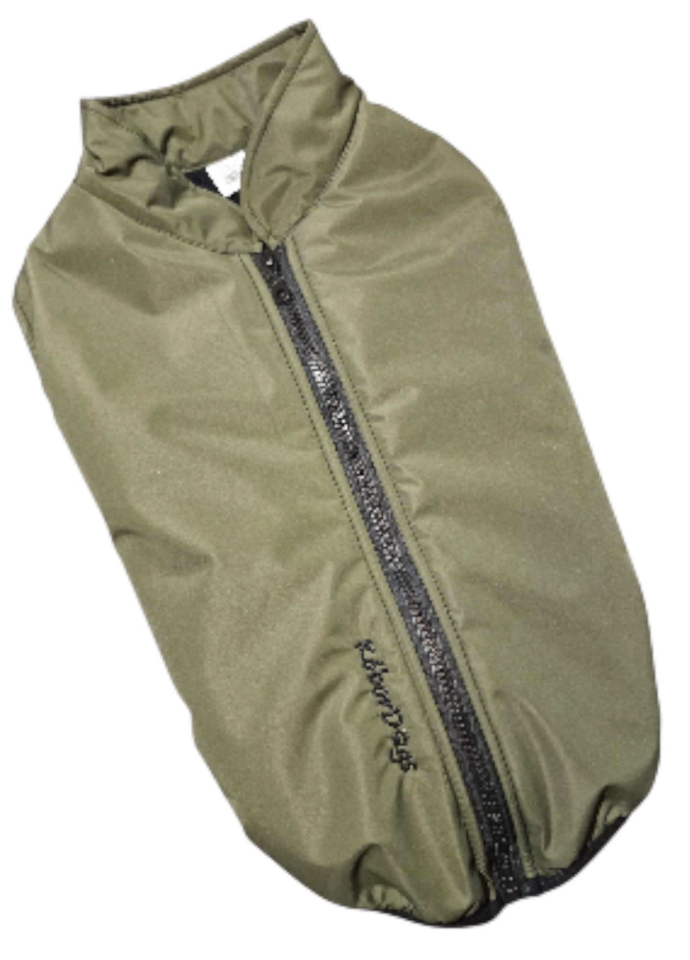 Téli kabát keki Bulldog fazon