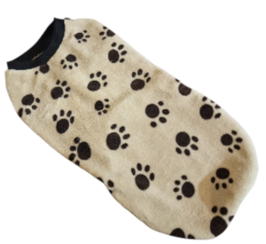 Wellsoft pulcsi bézs Tacskó fazon