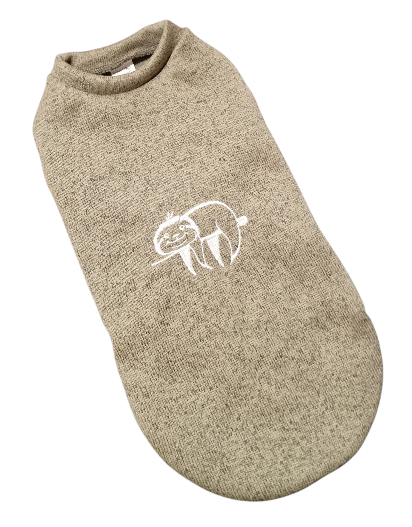 Pulcsi kekizöld , LAJHÁR hímzés, Tacskó fazon