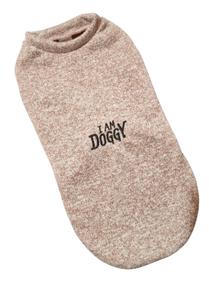 Pulcsi rózsaszín, DOGGY hímzés, Tacskó fazon