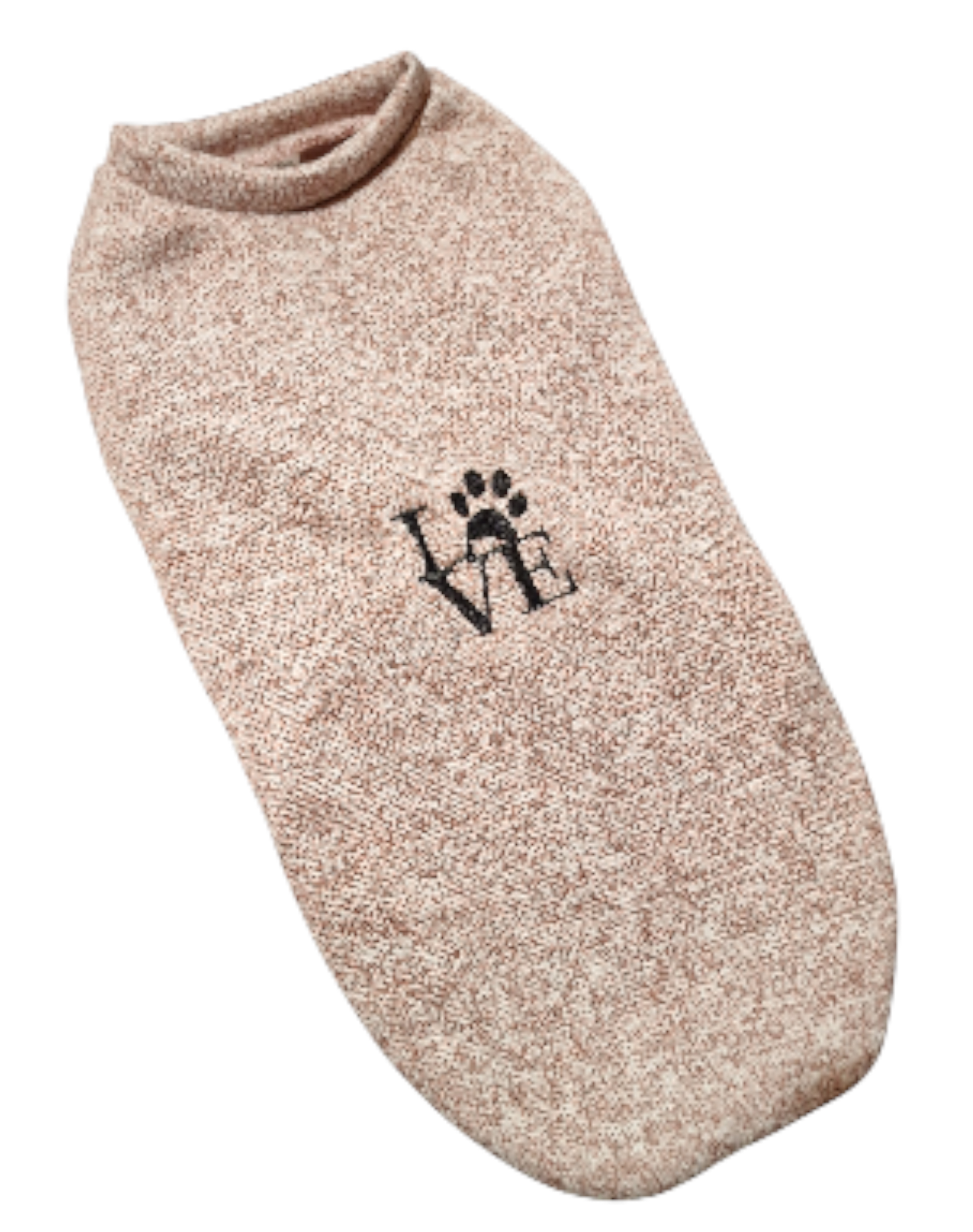 Pulcsi rózsaszín, Love hímzés, Tacskó fazon