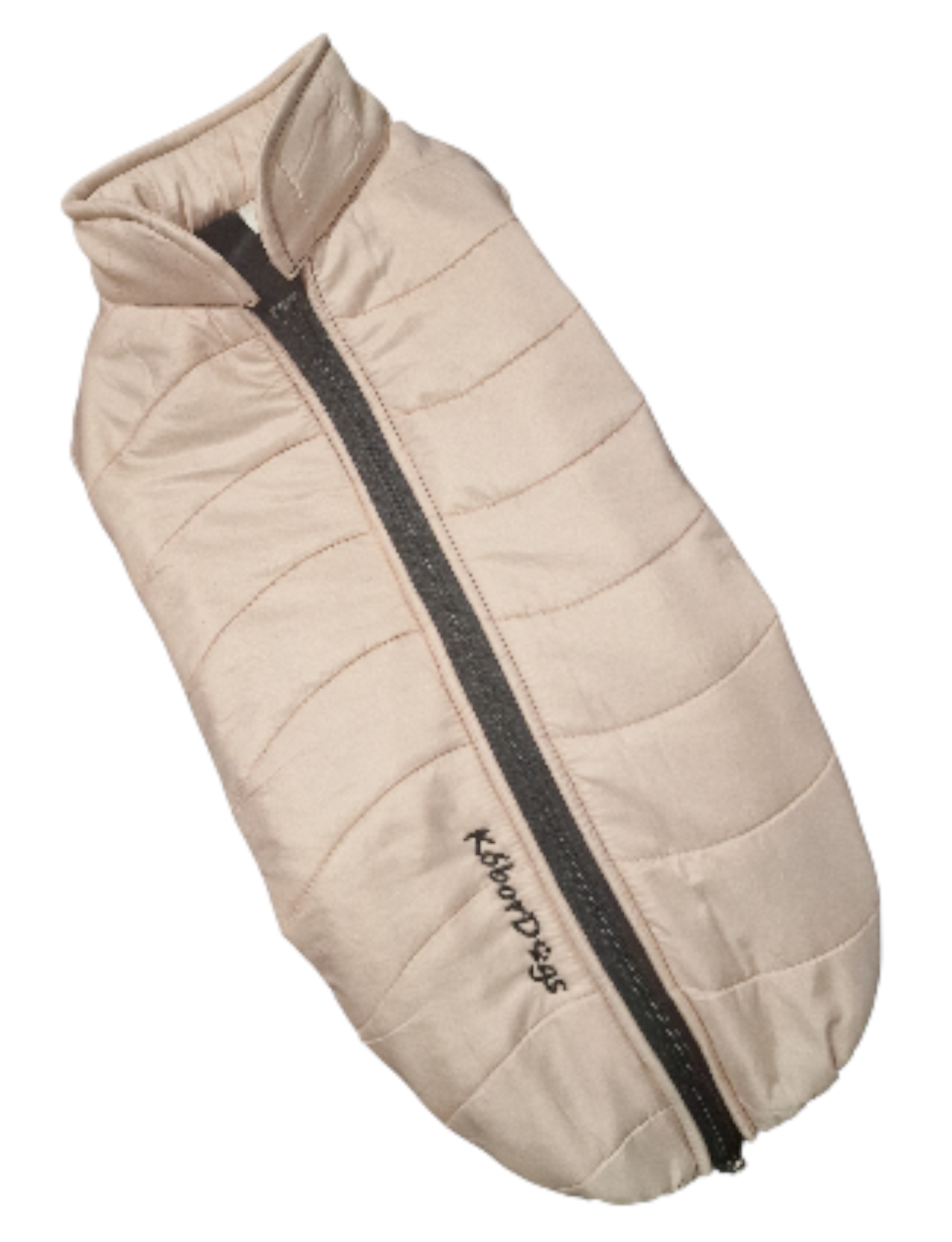 Téli kabát steppelt rózsaszín M méret