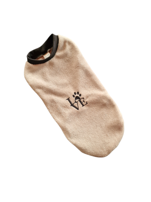 Wellsoft pulcsi, világosbarna Tacskó fazon