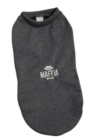 Kötött pulcsi szürke Maffia Tacskó fazon